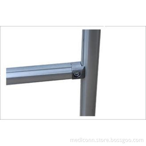 Silvery Male Tee Aluminum Pipe Joints Aluminum Tubing Conne